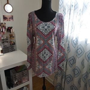 Lucky Brand tapestry tee